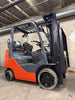 TOYOTA M8 8FGCU25 forklift latest model,5500 lb, 3 stage, side shift