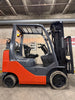 TOYOTA M8 8FGCU25 forklift latest model,5500 lb, 3 stage, side shift