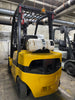 2018 Yale Forklift pneumatic tires  
5500 lb, 3 stage, side shift