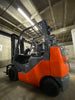 2020 TOYOTA M8 Forklift for sale 5500 lb  , 3 stage, side shift, automatic fork adjuster