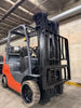 TOYOTA M8 8FGCU25 forklift latest model,5500 lb, 3 stage, side shift