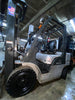 NISSAN forkloft  5500 Lb lifting capacity, 3 stage, side shift 
Pneumatic outdoor tires